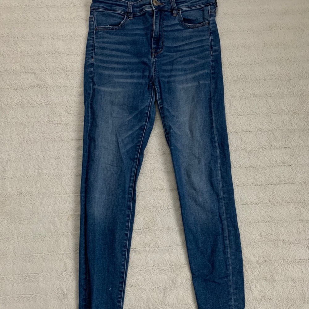 American Eagle High Rise Skinny Jeans